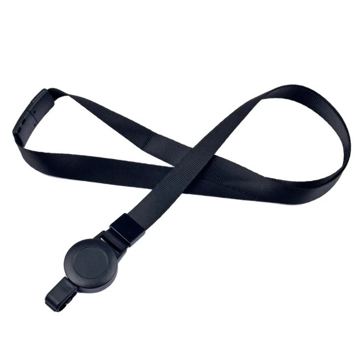 Custom Logo Lanyard with Retractable Reel ID Badge Holder